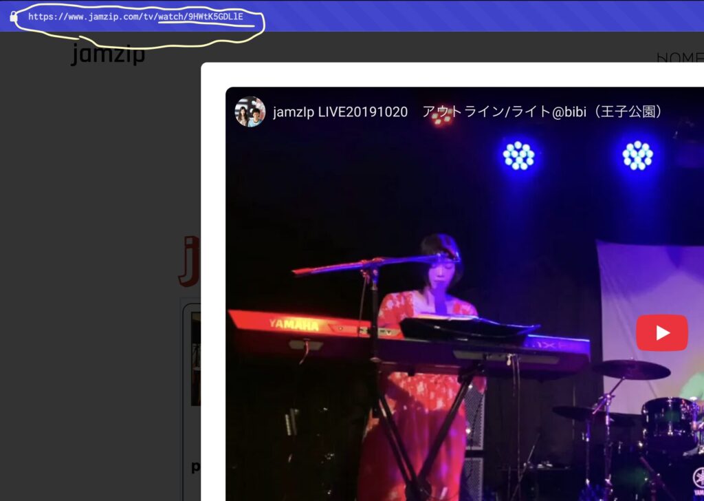 /tv/watch/ここはyoutubeの動画IDになるようにしました